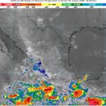 Pronostican lluvias intensas en varios estados del sureste