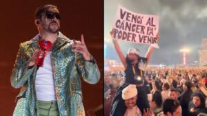 Fanática de Bad Bunny acude a su concierto para celebrar que logró vencer el cáncer; así reaccionaron los asistentes