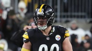 TJ Watt, de los Pittsburgh Steelers, en riesgo de perderse el próximo juego ante Miami Dolphins
