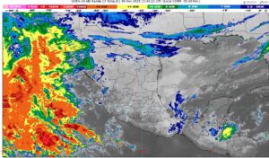 El frente frío número 25 se extenderá sobre la Península de Yucatán