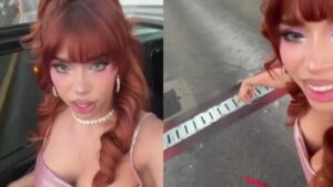 Yeri Mua denuncia que le poncharon las llantas de su camioneta tras pasar por una caseta en CdMx: «Cosas que no pasarían en mi pueblo»