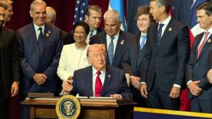 Donald Trump dice que no hablará español frente a mandatarios de Latam