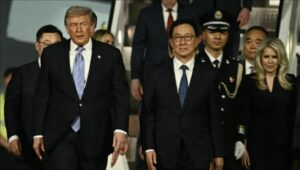 Donald Trump llega a Beijing; se reunirá con Xi Jinping, presidente de China
