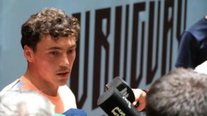 Federico Viñas promete un Uruguay intenso ante Arabia Saudita