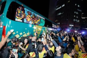 Así fue la llegada de Colombia a Ciudad de México