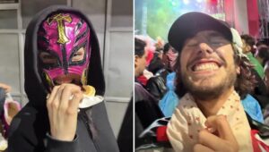 Kenia Os, Juanpa Zurita, Wendy Guevara y otros famosos que celebraron el triunfo de México vs Chequia en el Ángel de la Independencia