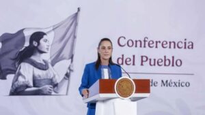 Claudia Sheinbaum destaca que detención de exdirector de Pemex muestra que «nunca vamos a proteger a nadie, si vîôlâ la ley»