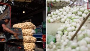 Cebolla y papa encarecen la canasta alimentaria