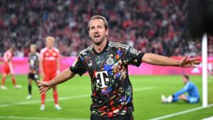 Harry Kane llega a los 100 goles en Bundesliga con el Bayern Múnich y rompe histórica marca