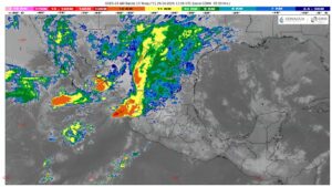 Ciclón tropical Vance provocará lluvias intensas y oleaje elevado en varios estados del país